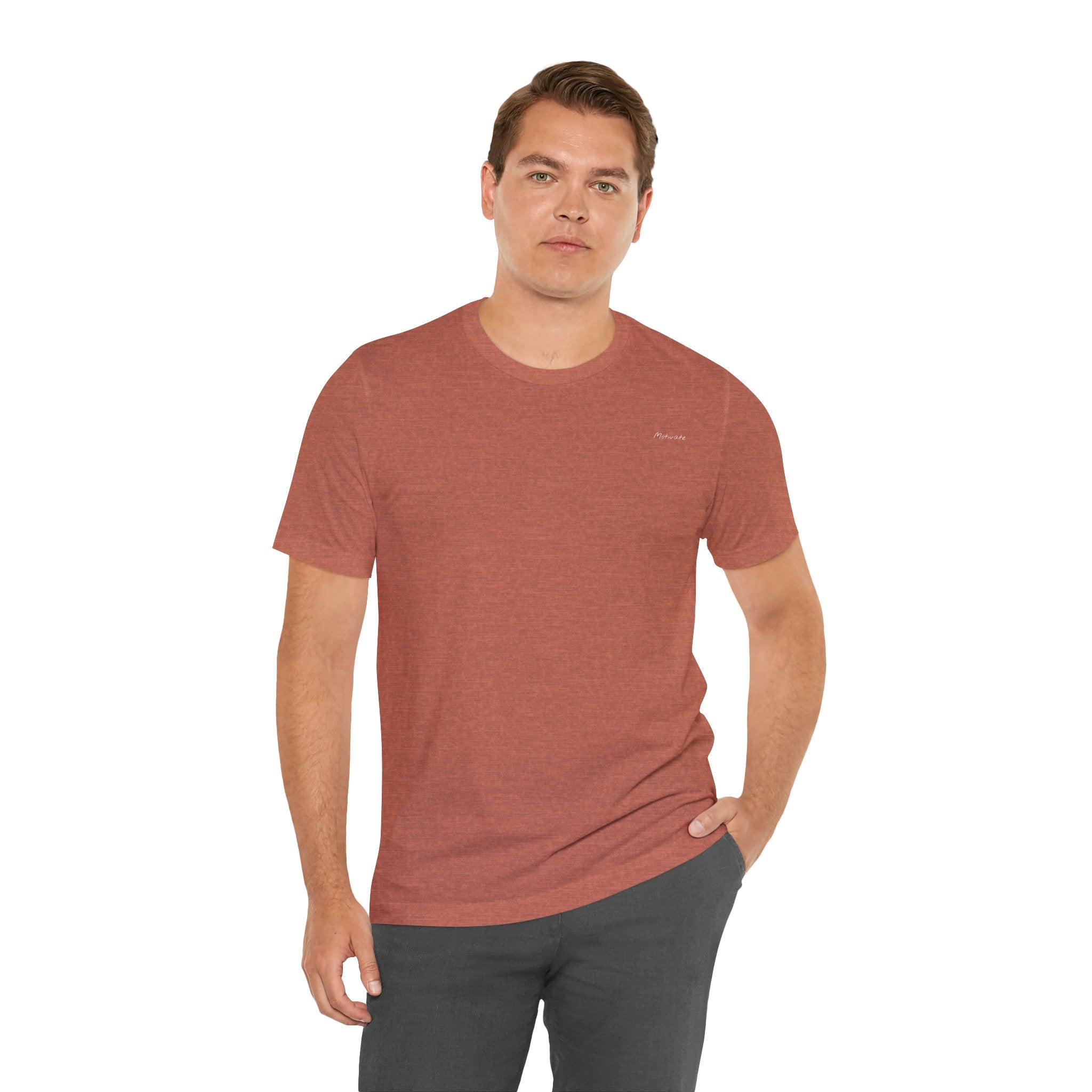 “Confidence Has No Competition” – E15 (Back Print T-Shirt)
