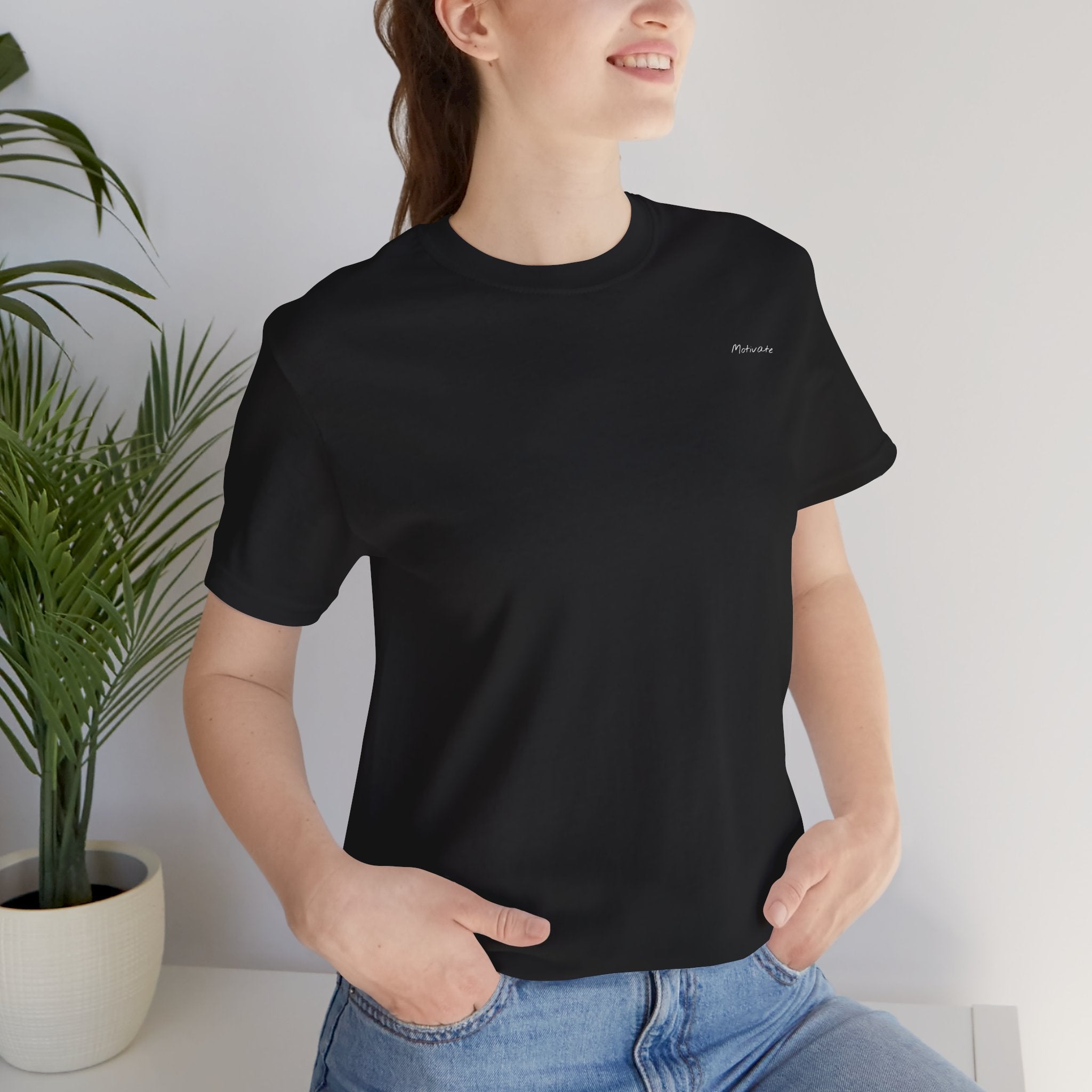 “Confidence Has No Competition” – E15 (Back Print T-Shirt)