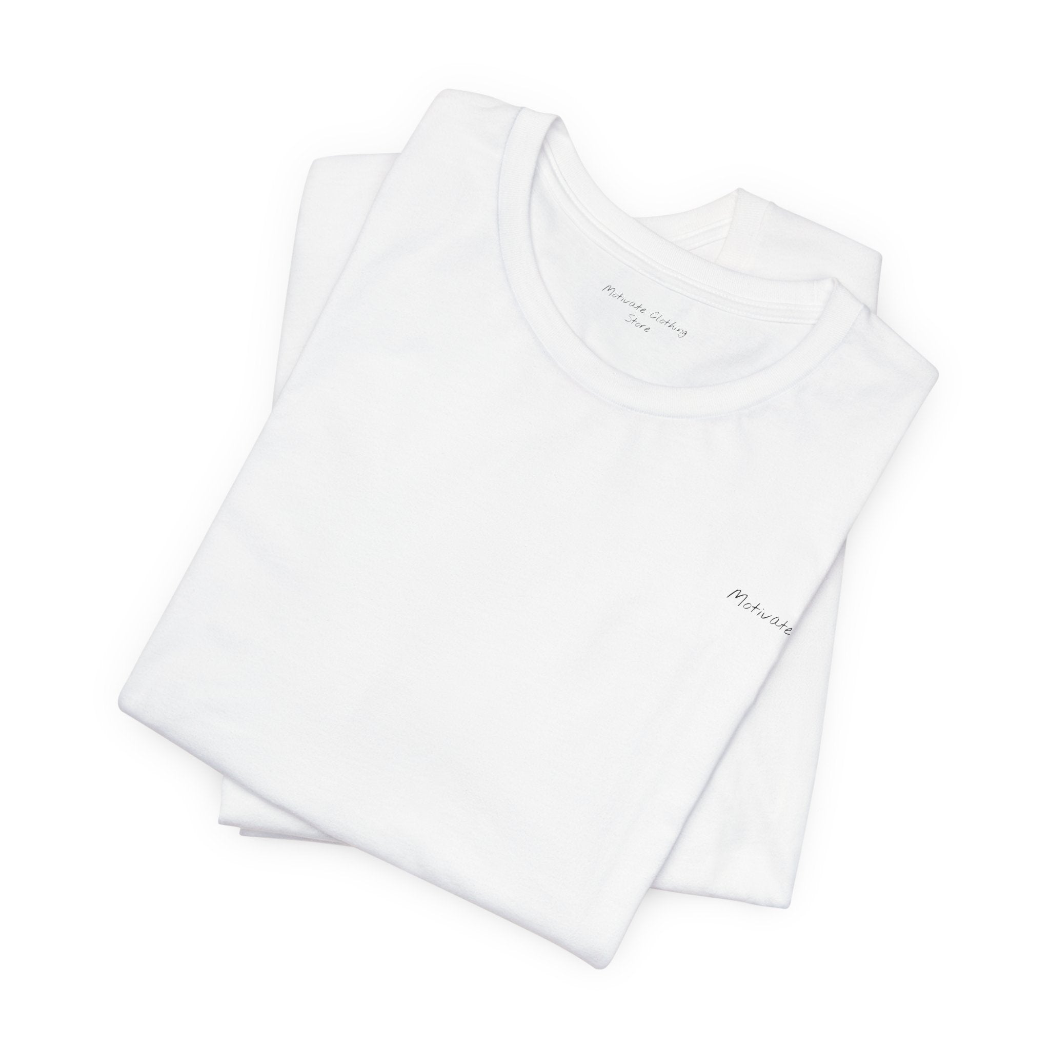 "Dreams Weigh More Than Excuses" - T-shirt (Back)